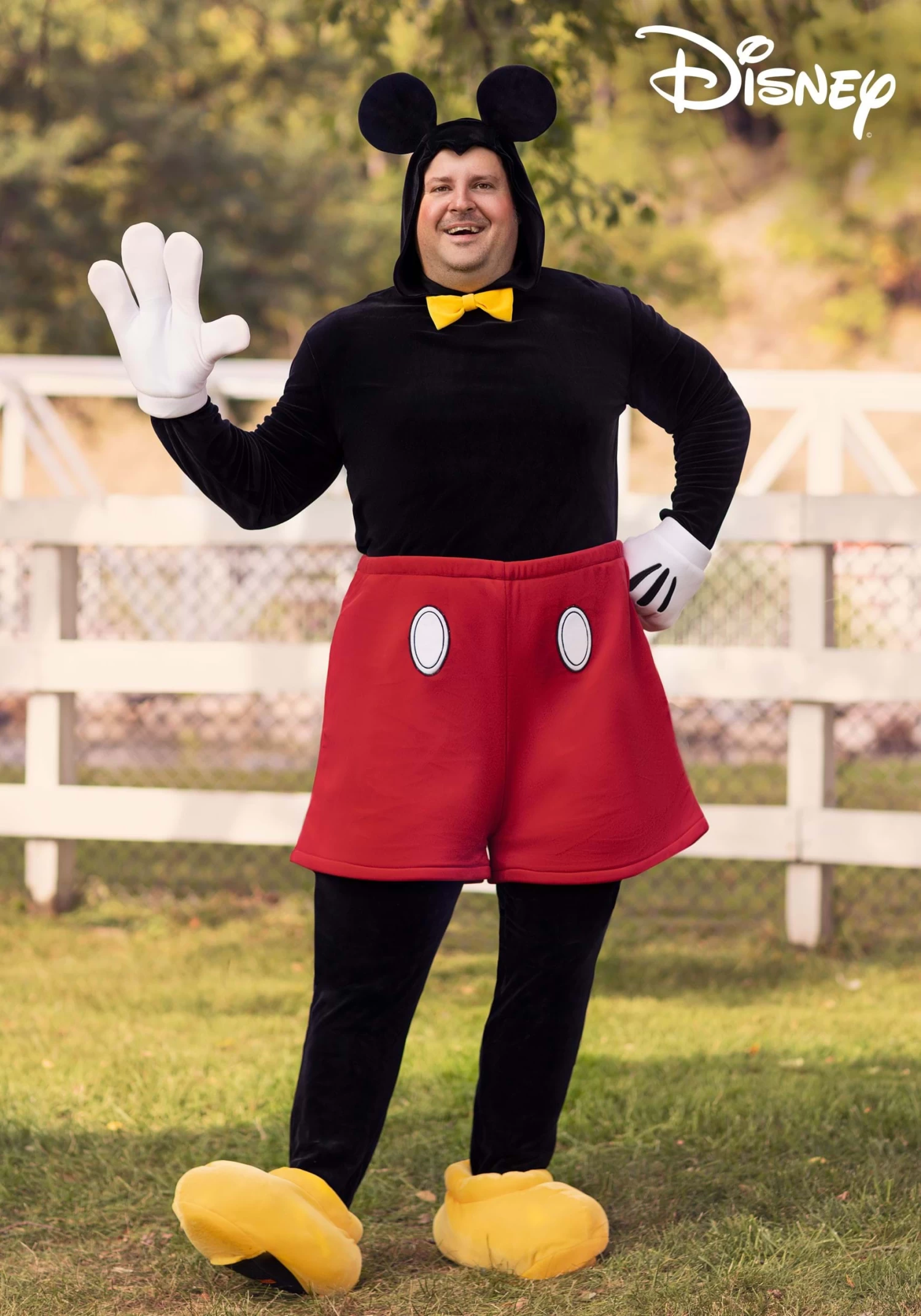 Disney Plus Size Deluxe Mickey Mouse Costume 3 Disney Plus Size Deluxe Mickey Mouse Costume