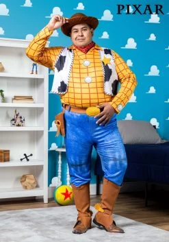 Disney Deluxe Woody Toy Story Plus Size Costume