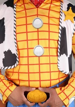Disney Deluxe Woody Toy Story Plus Size Costume -Halloween Costume Shop plus size deluxe woody toy story costume alt 2