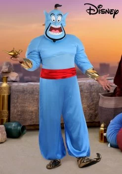 Plus Size Disney Aladdin Genie Costume For Men