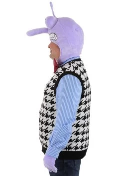 Men's Plus Size Disney And Pixar Inside Out Fear Costume -Halloween Costume Shop plus size disney and pixar fear costume alt 4