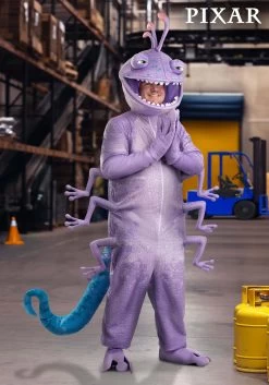 Men's Plus Size Disney And Pixar Monsters Inc Randall Costume