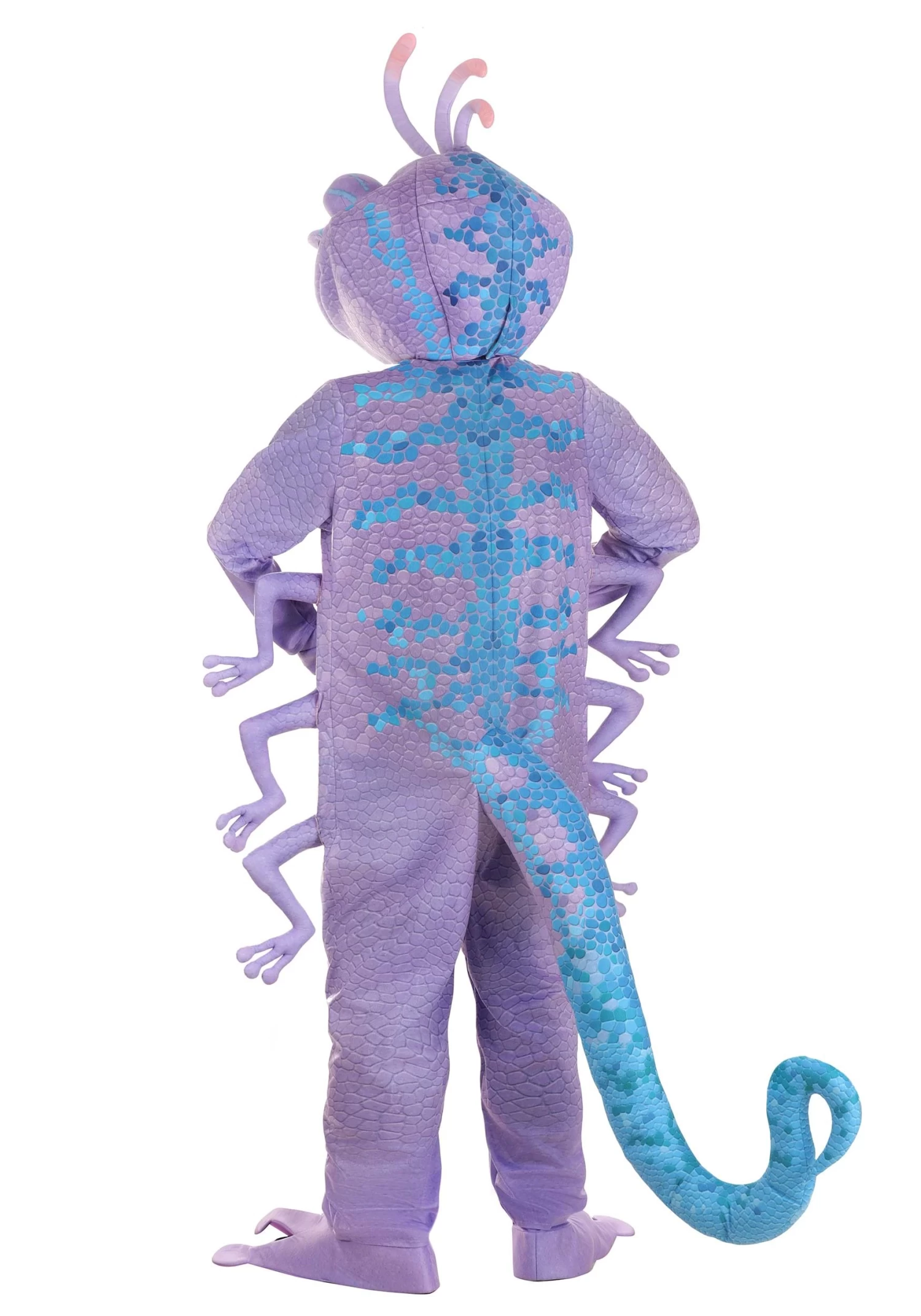 Men's Plus Size Disney And Pixar Monsters Inc Randall Costume 4 Men's Plus Size Disney And Pixar Monsters Inc Randall Costume - Image 2