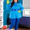 Women's Plus Size Disney And Pixar Toy Story Alien Costume Dress