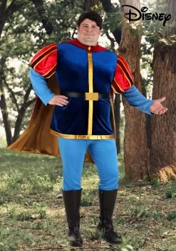 Plus Size Disney Sleeping Beauty Prince Phillip Costume For Men