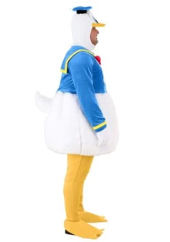 Men's Plus Size Donald Duck Costume -Halloween Costume Shop plus size donald duck costume alt 4
