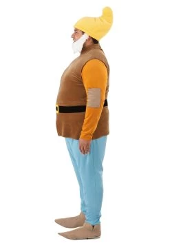 Plus Size Disney Snow White Happy Dwarf Costume -Halloween Costume Shop plus size happy dwarf costume alt 5