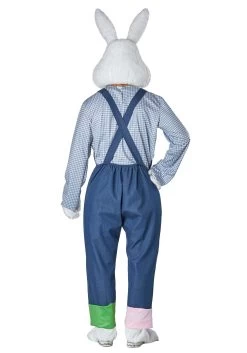 Plus Size Happy Easter Bunny Adult Costume 7 Plus Size Happy Easter Bunny Adult Costume -Halloween Costume Shop plus size happy easter bunny costume alt 2