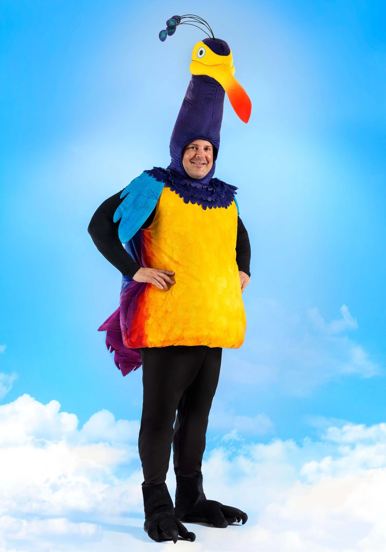 Plus Size Adult Disney UP Kevin Costume 5 Plus Size Adult Disney UP Kevin Costume - Image 3