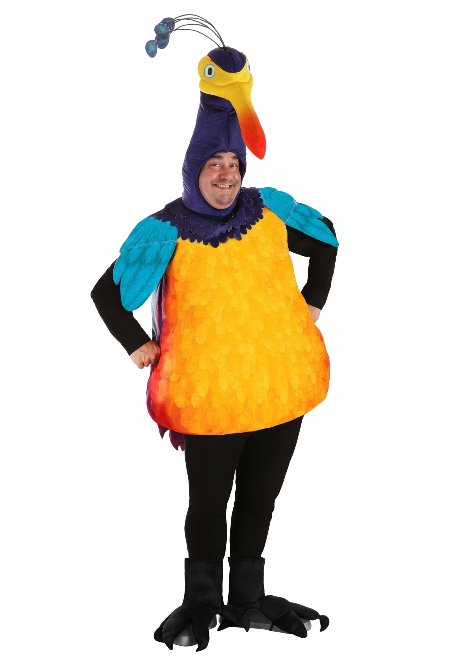 Plus Size Adult Disney UP Kevin Costume 6 Plus Size Adult Disney UP Kevin Costume - Image 4