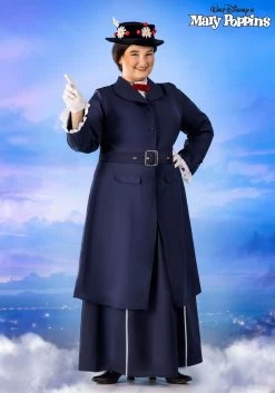 Women's Plus Size Mary Poppins Costume