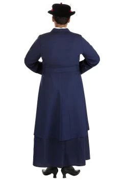 Women's Plus Size Mary Poppins Costume -Halloween Costume Shop plus size mary poppins costume alt 3