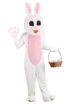 Adult Plus Size Mascot Easter Bunny Costume -Halloween Costume Shop plus size mascot easter bunny costume alt 3