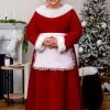 Women's Plus Size Deluxe Mrs Claus Costume -Halloween Costume Shop plus size mrs claus costume update main