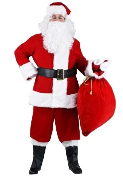 Adult Plus Size Premiere Santa Suit Costume