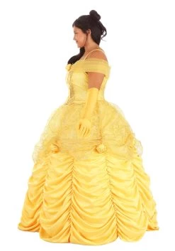 Plus Size Premium Belle Costume 18 Plus Size Premium Belle Costume -Halloween Costume Shop plus size premium belle costume alt 7