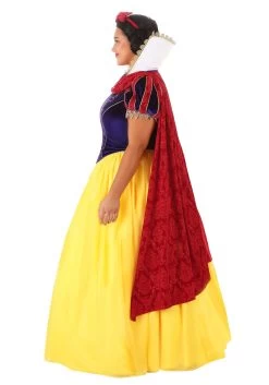 Plus Size Women's Premium Snow White Costume -Halloween Costume Shop plus size premium snow white costume alt 6