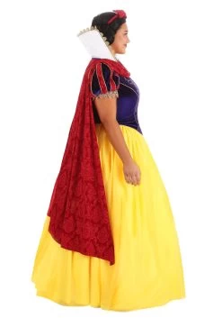 Plus Size Women's Premium Snow White Costume -Halloween Costume Shop plus size premium snow white costume alt 8