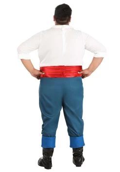 Plus Size Disney Prince Eric Costume -Halloween Costume Shop plus size prince eric costume alt 4
