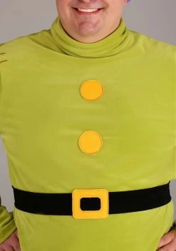 Dopey Costume For Plus Size Adults From Disney's Snow White -Halloween Costume Shop plus size snow white dopey costume alt 1