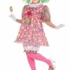 Plus Size Tickles The Clown Costume For Women 1 Plus Size Tickles The Clown Costume For Women -Halloween Costume Shop plus size tickles the clown costume