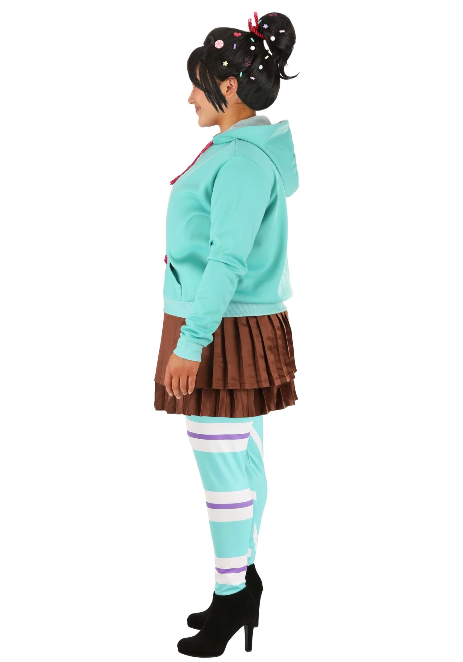 Disney Plus Size Vanellope Wreck It Ralph Costume 5 Disney Plus Size Vanellope Wreck It Ralph Costume - Image 3