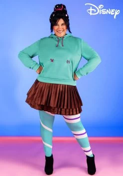 Disney Plus Size Vanellope Wreck It Ralph Costume