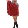 Dreamgirl Women's Plus Size Devil Poncho -Halloween Costume Shop plus size womens devil poncho