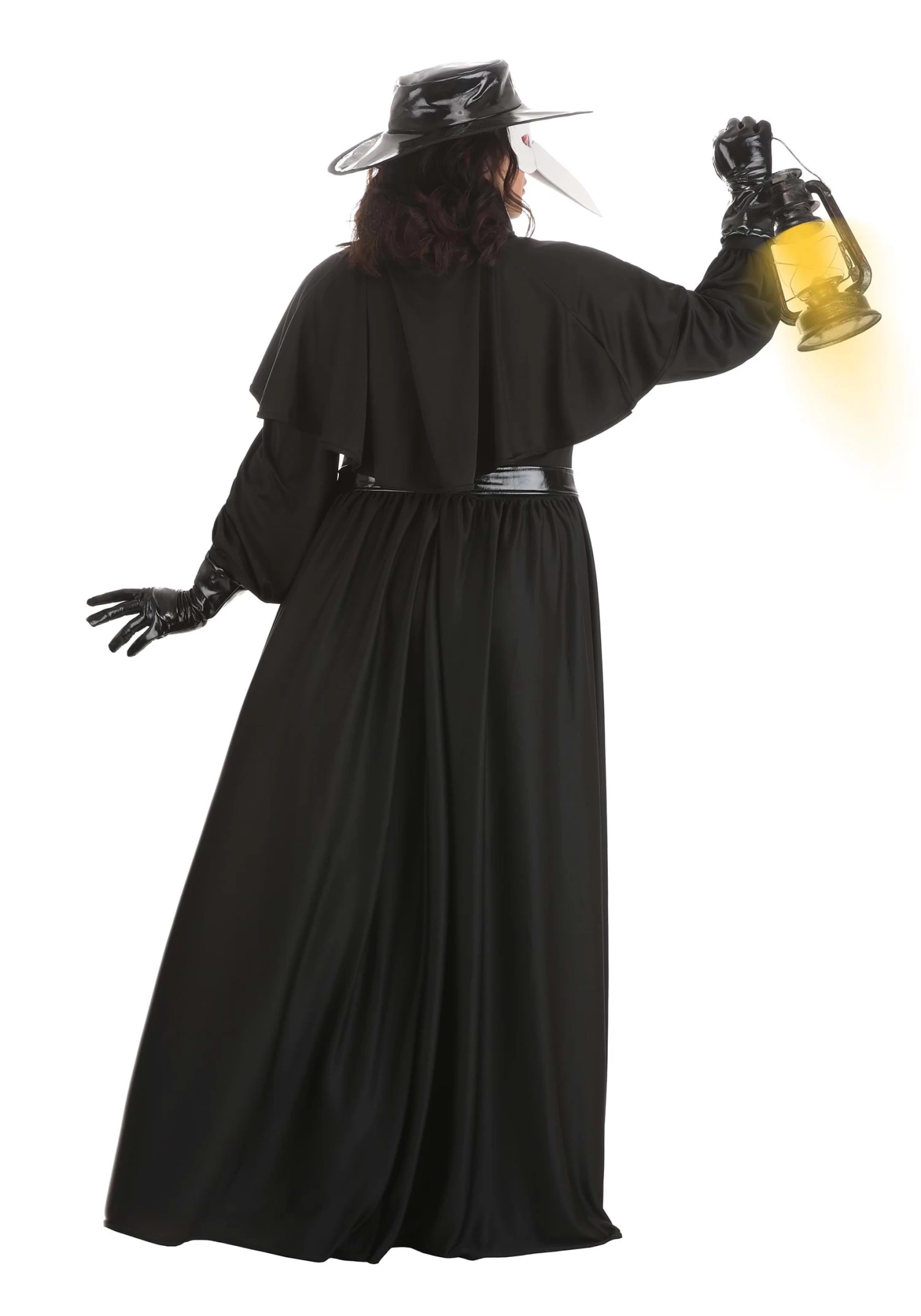 Plus Size Plague Doctor Women's Costume Dress 4 Plus Size Plague Doctor Women's Costume Dress - Image 2