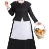 Plus Size Thankful Pilgrim Costume Dress For Women