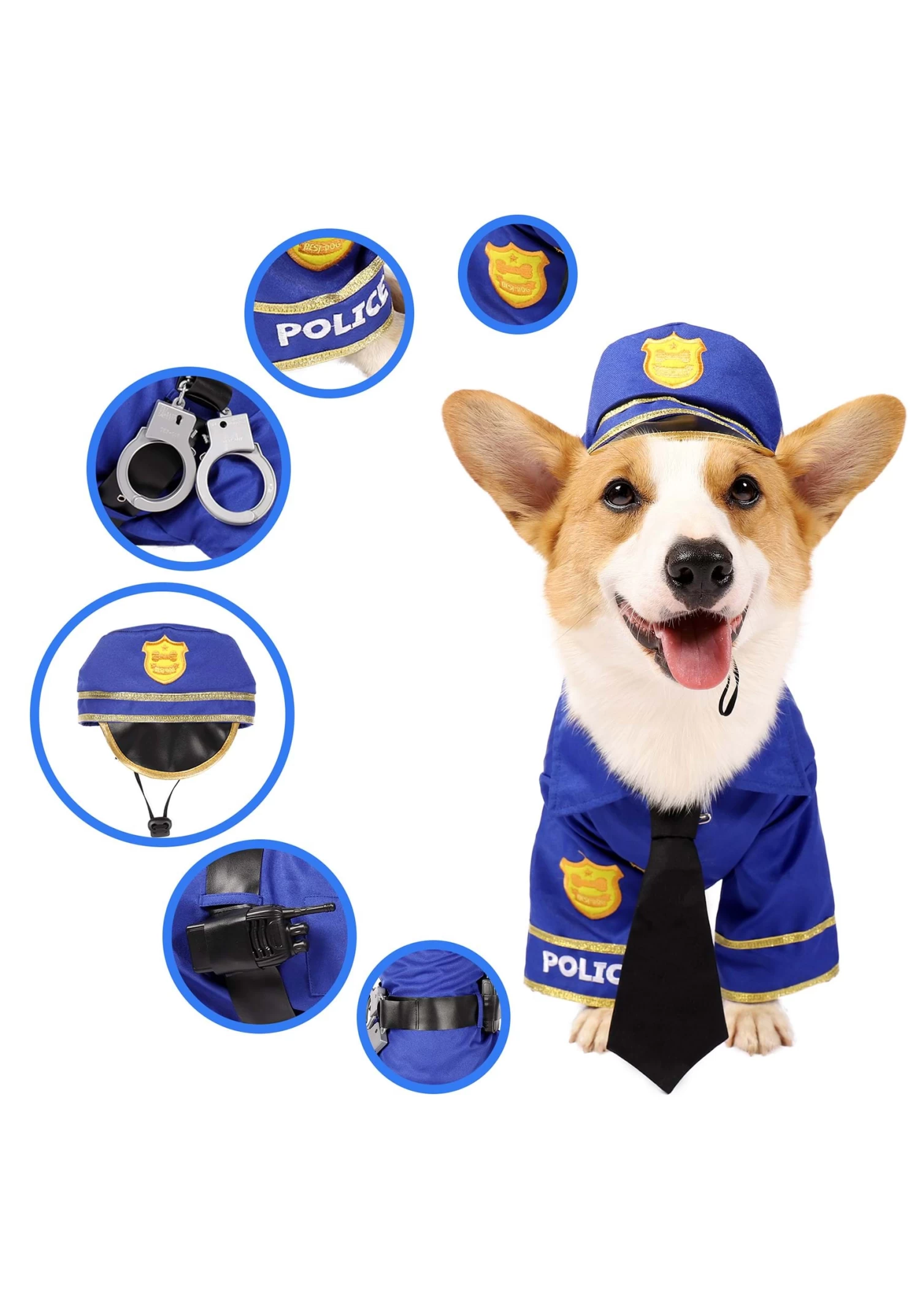 Pet Police Costume 6 Pet Police Costume - Image 4