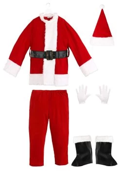 Adult Plus Size Premiere Santa Suit Costume -Halloween Costume Shop premium santa suit alt 7