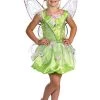 Disguise Prestige Kids Tinkerbell Costume 1 Disguise Prestige Kids Tinkerbell Costume -Halloween Costume Shop prestige kids tinkerbell costume