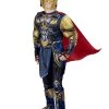 JAZWARES Thor: Love And Thunder Thor Qualux Costume For Kids -Halloween Costume Shop ragnarock child thor qualux costume