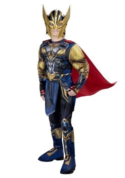 JAZWARES Thor: Love And Thunder Thor Qualux Costume For Kids