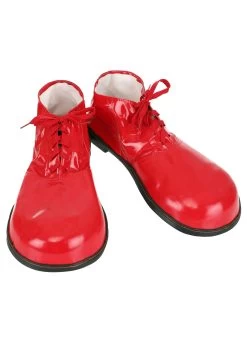 Red Clown Costume Shoes