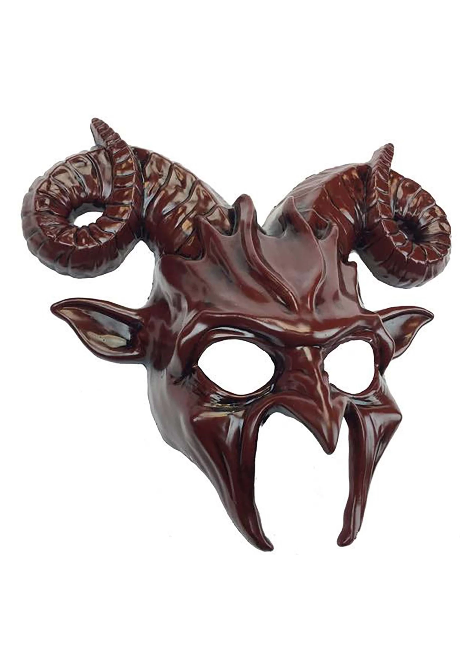 Adult Red Demon Costume Mask 4 Adult Red Demon Costume Mask - Image 2