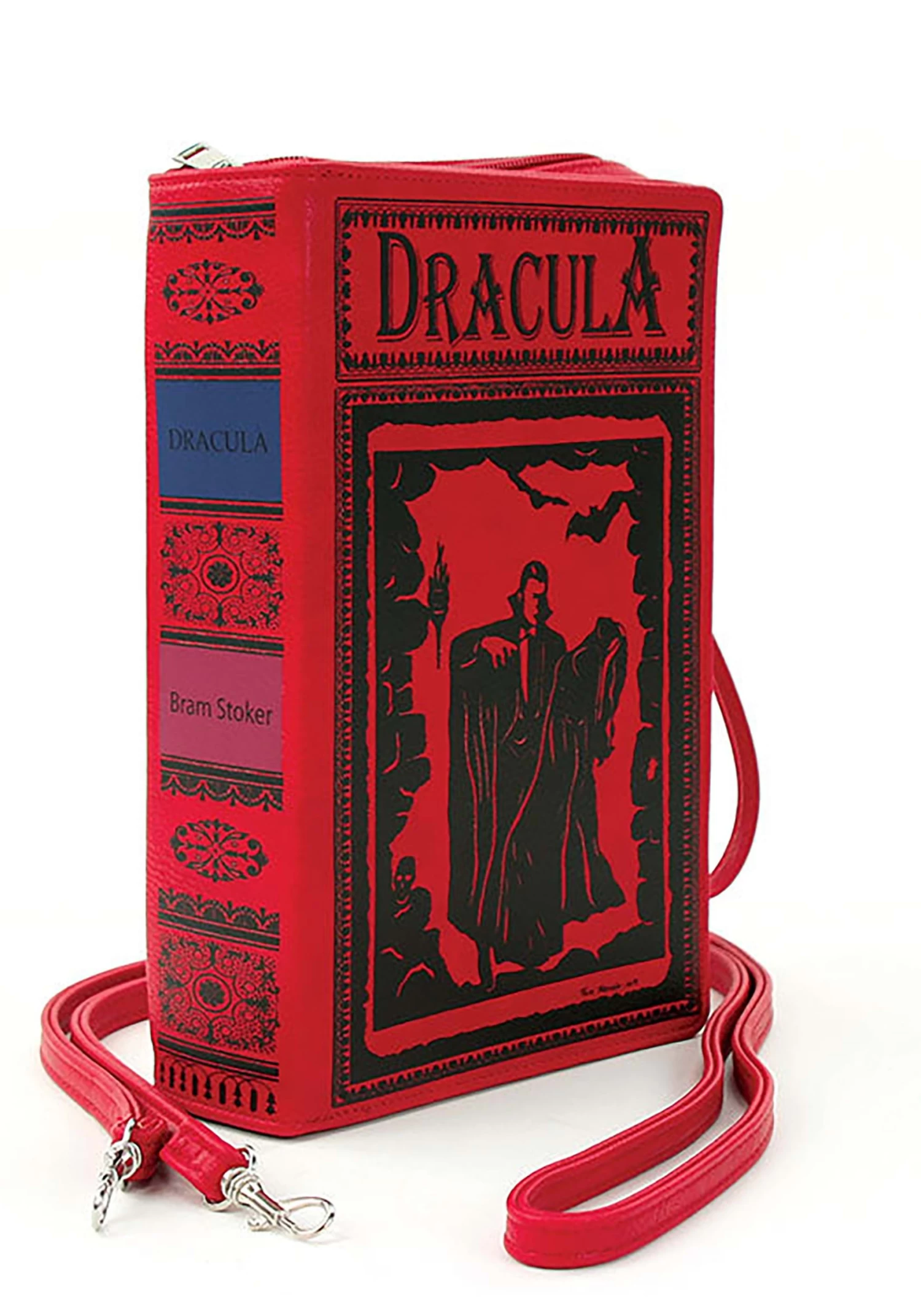 Red Vampire Dracula Book Purse 4 Red Vampire Dracula Book Purse - Image 2