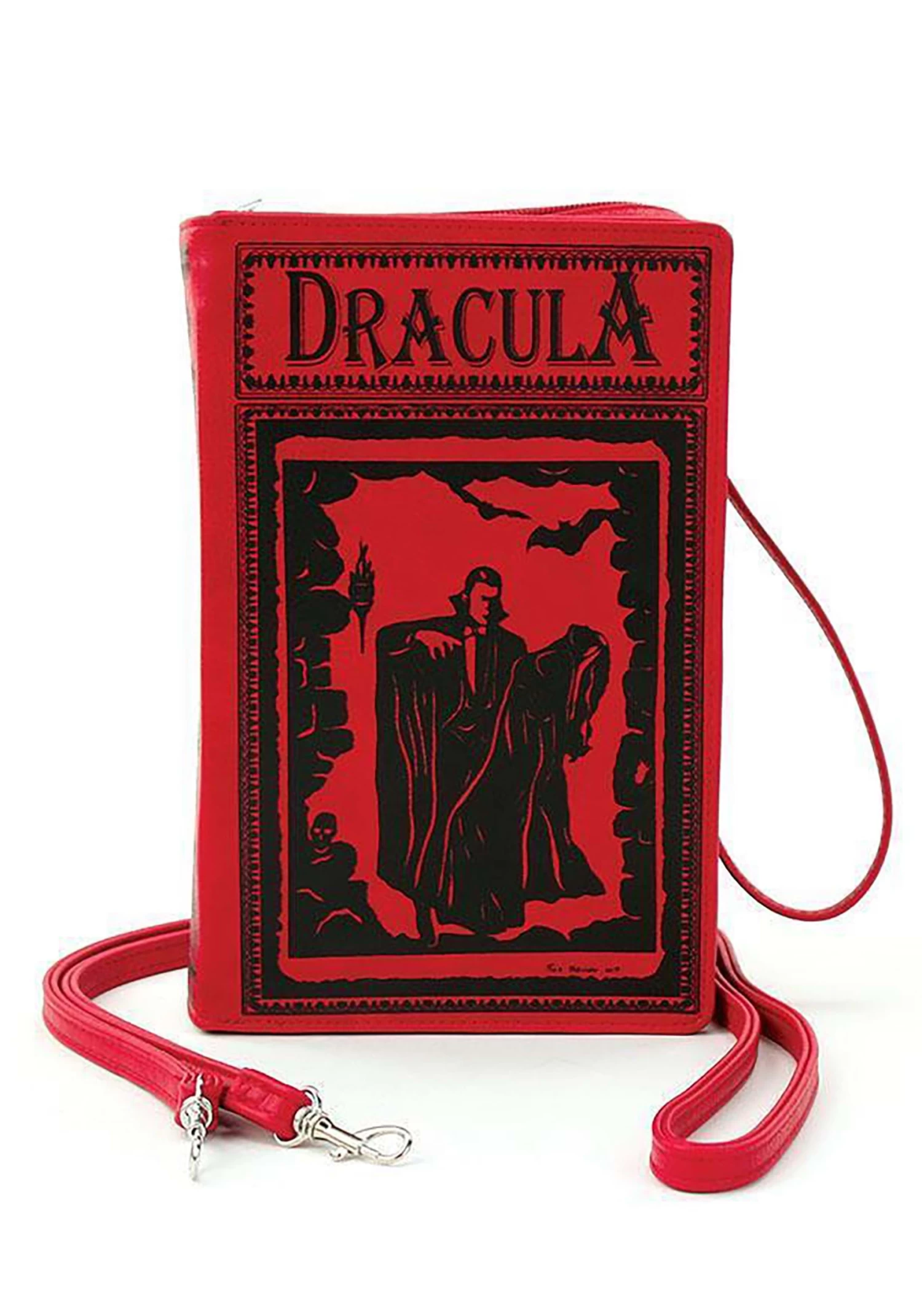 Red Vampire Dracula Book Purse 3 Red Vampire Dracula Book Purse