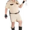 Plus Size Men's Reno 911 Deluxe Lt. Dangle Costume -Halloween Costume Shop reno 911 deluxe plus size adult lt dangle costume 2
