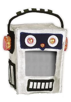 Robot Costume Mask Hat