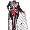 Plus Size Women's Rosas Day Of The Dead Costume