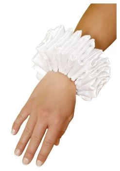Roma Ruffle Wrist Cuffs