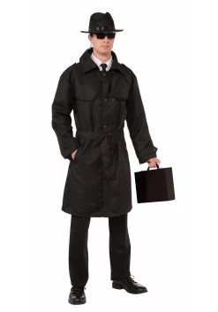 Secret Agent Trench Coat For Men