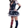 Secret Wishes Arkham Knight Harley Quinn Costume For Women -Halloween Costume Shop secret wishes arkham knight harley quinn costume