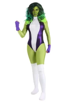 Women's She Hulk Deluxe Costume