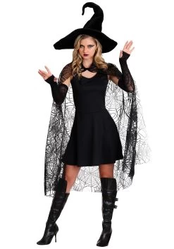 Spiderweb Sheer Cape -Halloween Costume Shop sheer spiderweb cape alt