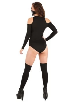 New Arrival -Halloween Costume Shop skeleton bodysuit womens costume back