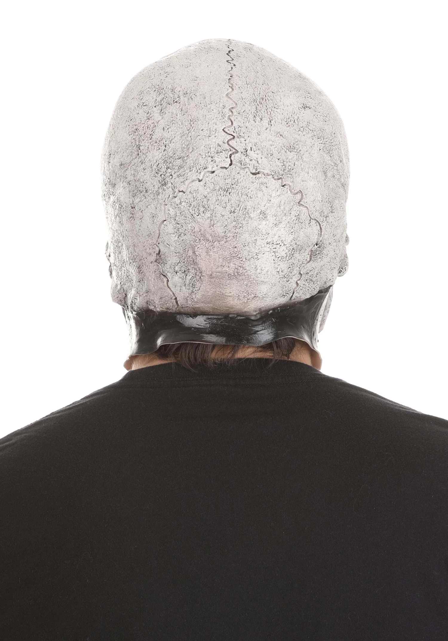 White Full Face Skeleton Mask For Adults 7 White Full Face Skeleton Mask For Adults - Image 5