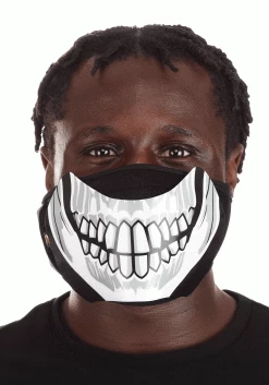 Sound Activated Light Up Skeleton Mask